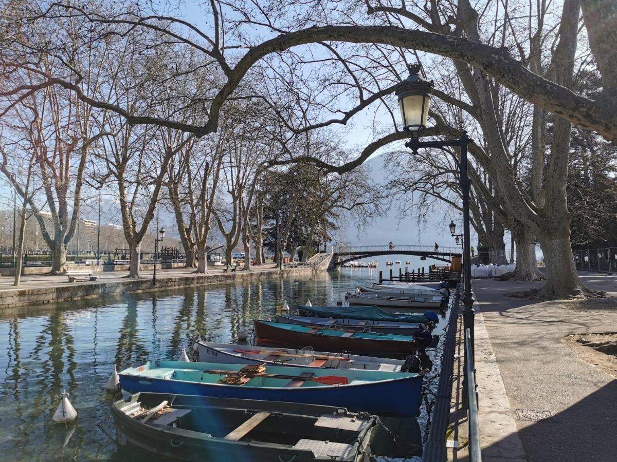 Lac Annecy plage privée, Duplex Baie des voiles Duingt Esterno foto